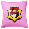 Sofa cushion Pink 50x50cm includes filling