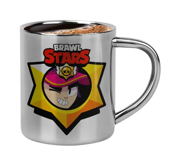Brawl Stars Fang — Κουπάκι μεταλλικό διπλού τοιχώματος για espresso (220ml)