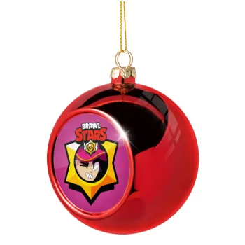 Brawl Stars Fang, Christmas tree ball Red 8cm