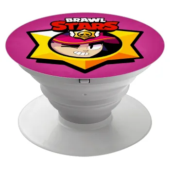 Brawl Stars Fang, Phone Holders Stand  White Hand-held Mobile Phone Holder