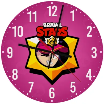 Brawl Stars Fang, Ρολόι τοίχου ξύλινο (30cm)