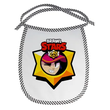 Brawl Stars Fang, Σαλιάρα μωρού αλέκιαστη με κορδόνι Μαύρη