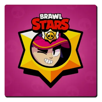 Brawl Stars Fang, Τετράγωνο μαγνητάκι ξύλινο 6x6cm