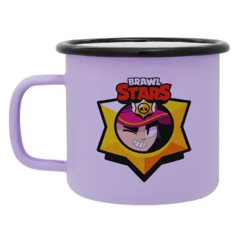 Brawl Stars Fang, Κούπα Μεταλλική εμαγιέ ΜΑΤ Light Pastel Purple 360ml