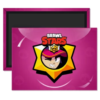 Brawl Stars Fang, Ορθογώνιο μαγνητάκι ψυγείου διάστασης 9x6cm