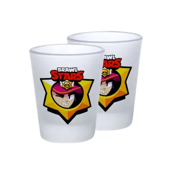 Brawl Stars Fang, Σφηνοπότηρα γυάλινα 45ml του πάγου (2 τεμάχια)