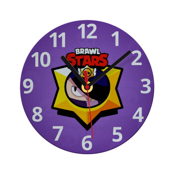 Brawl Stars Edgar, Ρολόι τοίχου γυάλινο (20cm)