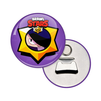 Brawl Stars Edgar, Μαγνητάκι και ανοιχτήρι μπύρας στρογγυλό διάστασης 5,9cm