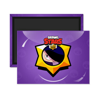 Brawl Stars Edgar, Ορθογώνιο μαγνητάκι ψυγείου διάστασης 9x6cm