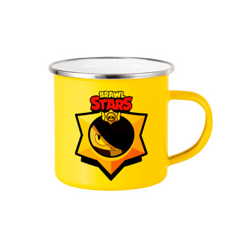 Brawl Stars Edgar, Yellow Enamel Metallic Cup 360ml