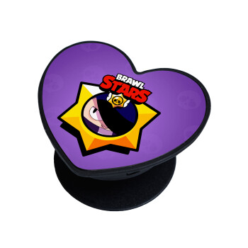 Brawl Stars Edgar, Phone Holders Stand  καρδιά Μαύρο Βάση Στήριξης Κινητού στο Χέρι