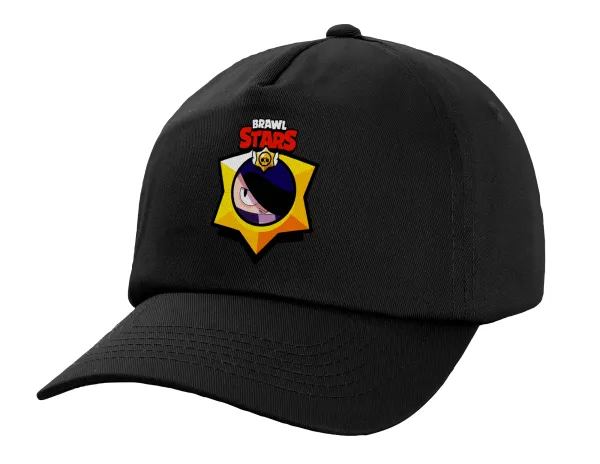Brawl Stars Edgar — Καπέλο Ενηλίκων Baseball, 100% Βαμβακερό,  Μαύρο (ΒΑΜΒΑΚΕΡΟ, ΕΝΗΛΙΚΩΝ, UNISEX, ONE SIZE)