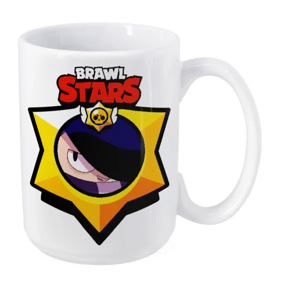 Brawl Stars Edgar — Mega mug, ceramic, 450ml