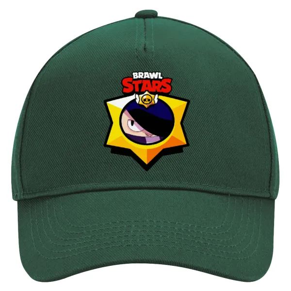 Brawl Stars Edgar — Καπέλο Ενηλίκων Ultimate ΠΡΑΣΙΝΟ, (100% ΒΑΜΒΑΚΕΡΟ DRILL, ΕΝΗΛΙΚΩΝ, UNISEX, ONE SIZE)