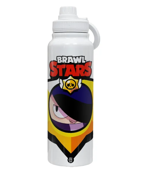 Brawl Stars Edgar — Θερμός 1L Ανοξείδωτο με Βάση Κινητού & Διπλά Τοιχώματα