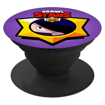 Brawl Stars Edgar, Phone Holders Stand  Black Hand-held Mobile Phone Holder
