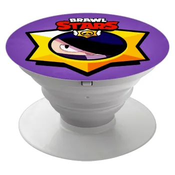 Brawl Stars Edgar, Phone Holders Stand  White Hand-held Mobile Phone Holder