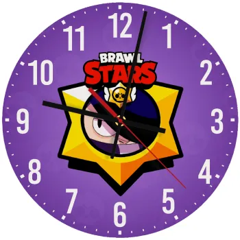 Brawl Stars Edgar, Ρολόι τοίχου ξύλινο (30cm)