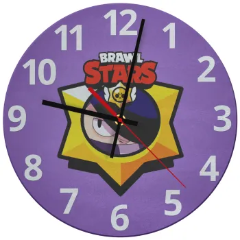 Brawl Stars Edgar, Ρολόι τοίχου γυάλινο (30cm)