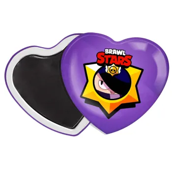 Brawl Stars Edgar, Μαγνητάκι καρδιά (57x52mm)