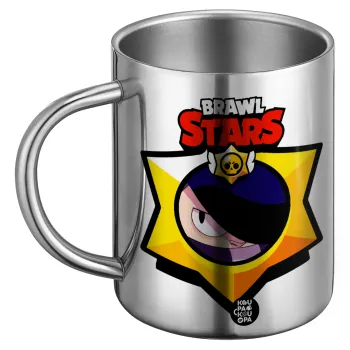 Brawl Stars Edgar, Ανοξείδωτη Μεταλλική Κούπα 450ml - Διπλού Τοιχώματος