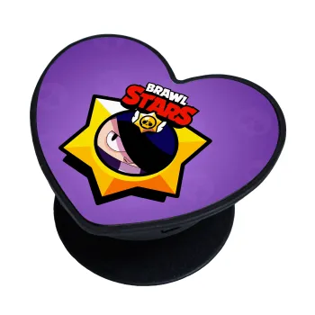 Brawl Stars Edgar, Phone Holders Stand  καρδιά Μαύρο Βάση Στήριξης Κινητού στο Χέρι