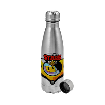 Brawl Stars Sprout, Metallic water bottle, stainless steel, 750ml