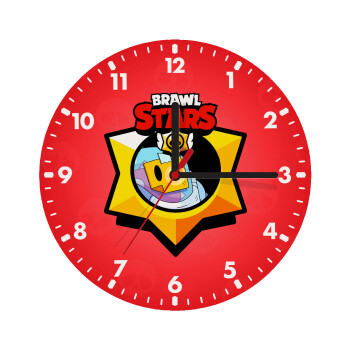 Brawl Stars Sprout, Wooden wall clock (20cm)