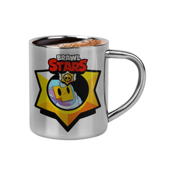 Brawl Stars Sprout, Double-wall metal cup for espresso (220ml)
