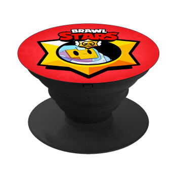 Brawl Stars Sprout, Phone Holders Stand  Black Hand-held Mobile Phone Holder