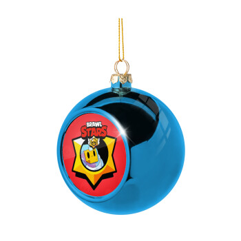 Brawl Stars Sprout, Blue Christmas tree ball ornament 8cm