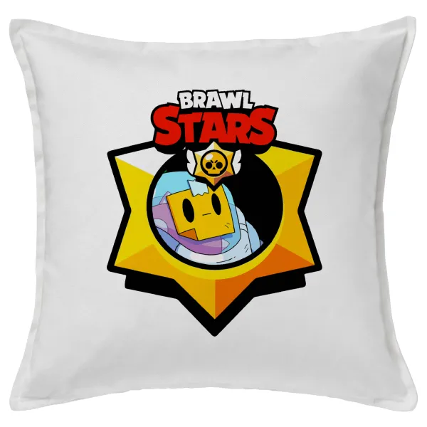 Brawl Stars Sprout — Sofa cushion White 50x50cm includes filling