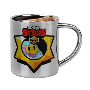 Brawl Stars Sprout, Κουπάκι μεταλλικό διπλού τοιχώματος για espresso (220ml)
