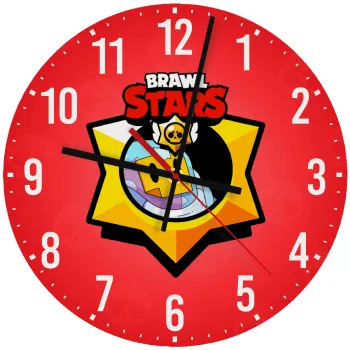 Brawl Stars Sprout, Ρολόι τοίχου ξύλινο (30cm)