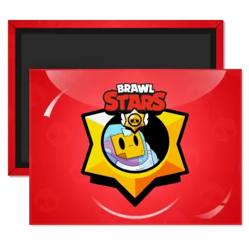 Brawl Stars Sprout, Ορθογώνιο μαγνητάκι ψυγείου διάστασης 9x6cm