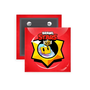 Brawl Stars Sprout, Κονκάρδα παραμάνα τετράγωνη 5x5cm