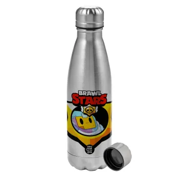 Brawl Stars Sprout, Metallic water bottle, stainless steel, 750ml