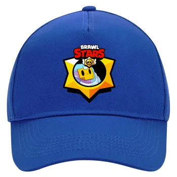 Brawl Stars Sprout, Καπέλο Ενηλίκων Ultimate ΜΠΛΕ, (100% ΒΑΜΒΑΚΕΡΟ DRILL, ΕΝΗΛΙΚΩΝ, UNISEX, ONE SIZE)