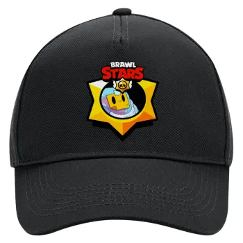 Brawl Stars Sprout, Καπέλο Ενηλίκων Ultimate ΜΑΥΡΟ, (100% ΒΑΜΒΑΚΕΡΟ DRILL, ΕΝΗΛΙΚΩΝ, UNISEX, ONE SIZE)