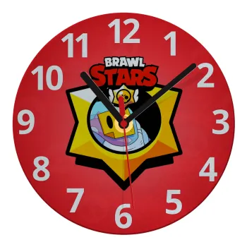 Brawl Stars Sprout, Ρολόι τοίχου γυάλινο (20cm)
