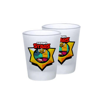 Brawl Stars Leon, Σφηνοπότηρα γυάλινα 45ml του πάγου (2 τεμάχια)