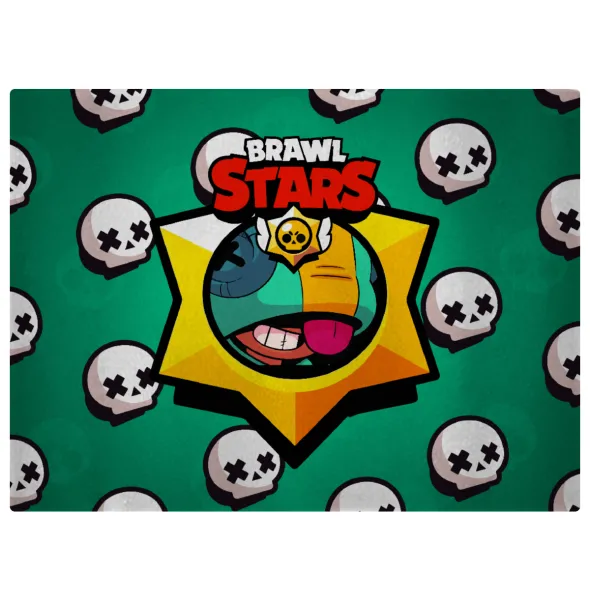 Brawl Stars Leon — Επιφάνεια κοπής γυάλινη (38x28cm)