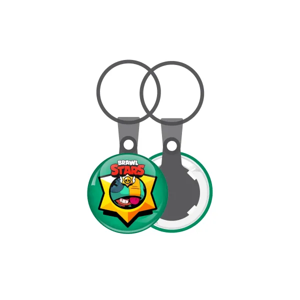Brawl Stars Leon — Mini keychain, 2.5cm