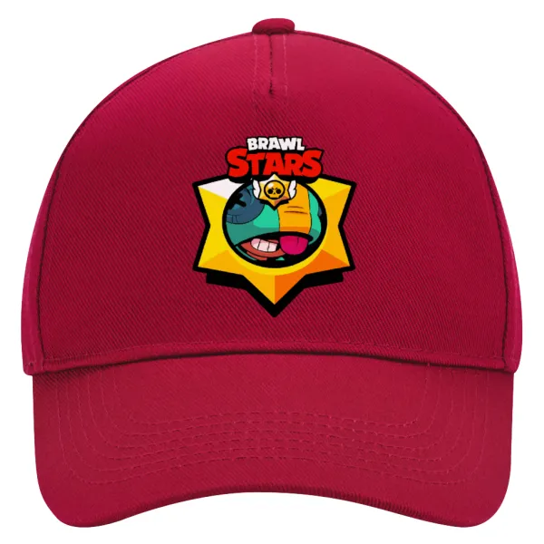 Brawl Stars Leon — Καπέλο Ενηλίκων Ultimate ΚΟΚΚΙΝΟ, (100% ΒΑΜΒΑΚΕΡΟ DRILL, ΕΝΗΛΙΚΩΝ, UNISEX, ONE SIZE)