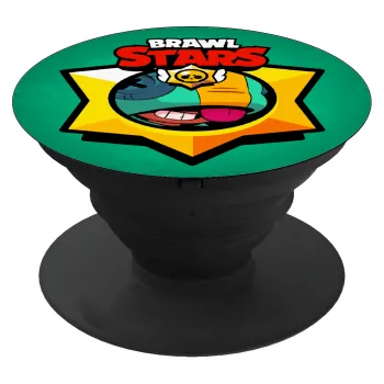 Brawl Stars Leon, Phone Holders Stand  Black Hand-held Mobile Phone Holder