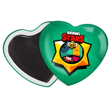 Brawl Stars Leon, Μαγνητάκι καρδιά (57x52mm)