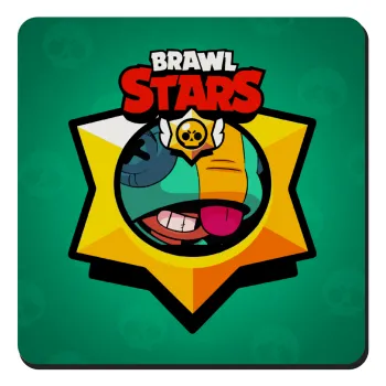 Brawl Stars Leon, Τετράγωνο μαγνητάκι ξύλινο 9x9cm