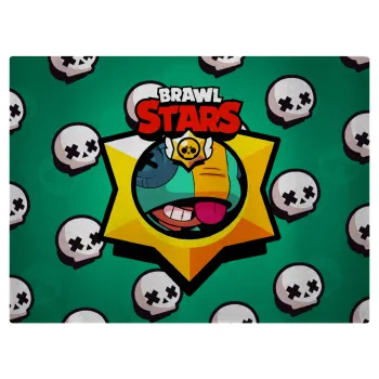 Brawl Stars Leon, Επιφάνεια κοπής γυάλινη (38x28cm)