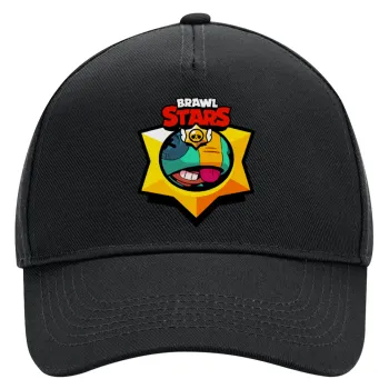 Brawl Stars Leon, Καπέλο Ενηλίκων Ultimate ΜΑΥΡΟ, (100% ΒΑΜΒΑΚΕΡΟ DRILL, ΕΝΗΛΙΚΩΝ, UNISEX, ONE SIZE)