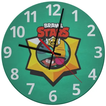 Brawl Stars Leon, Ρολόι τοίχου γυάλινο (30cm)